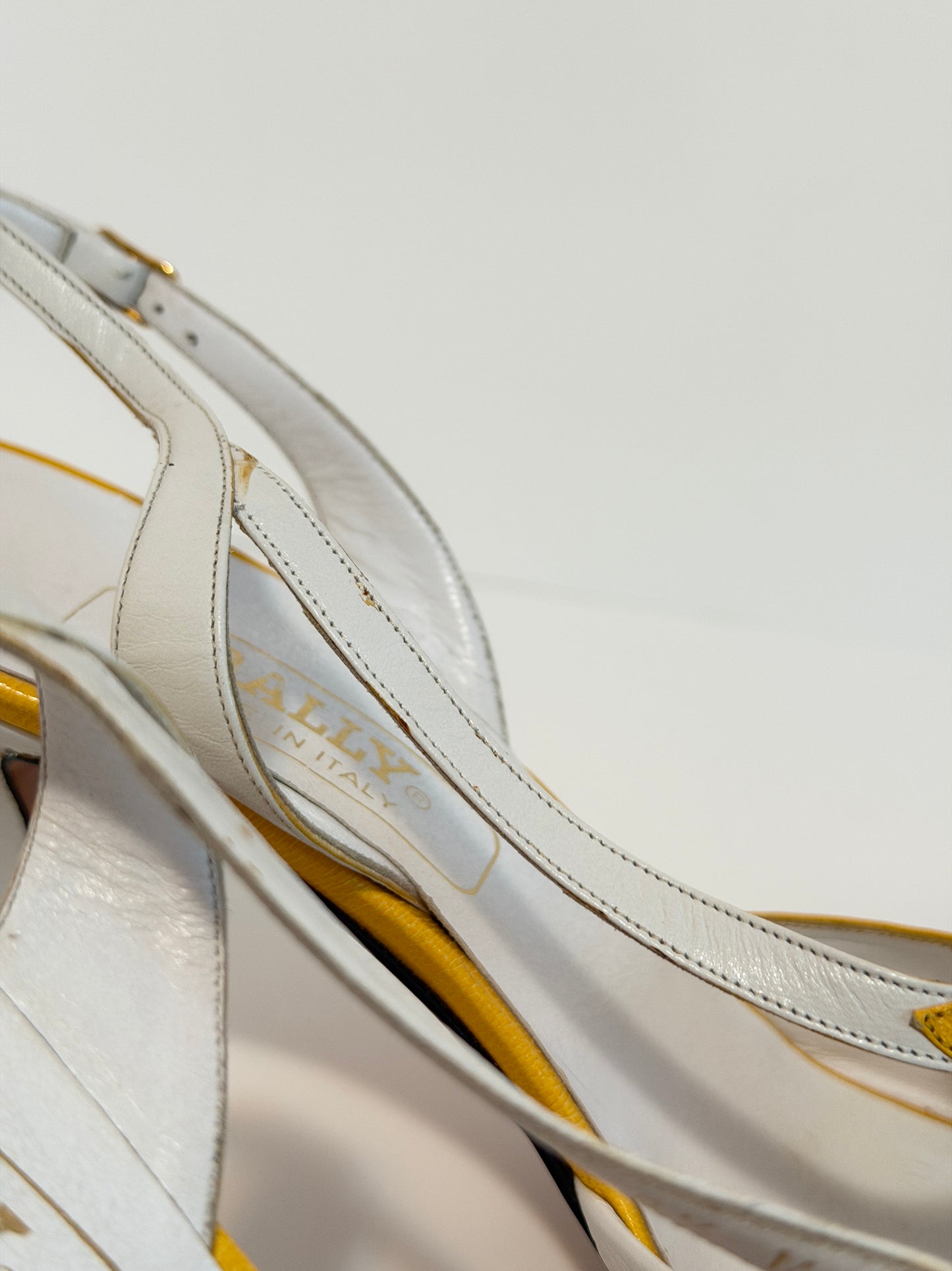 Bally daffodil slingbacks - size 8.5