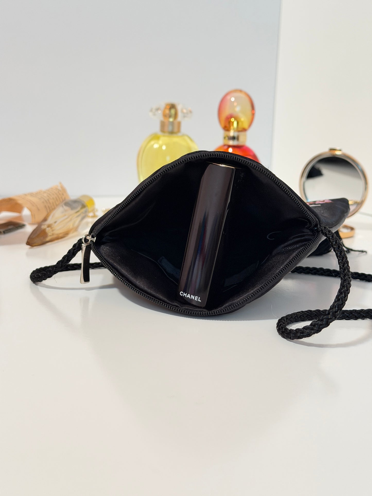 Satin embroidered bag - Kingfisher - Sue Wong
