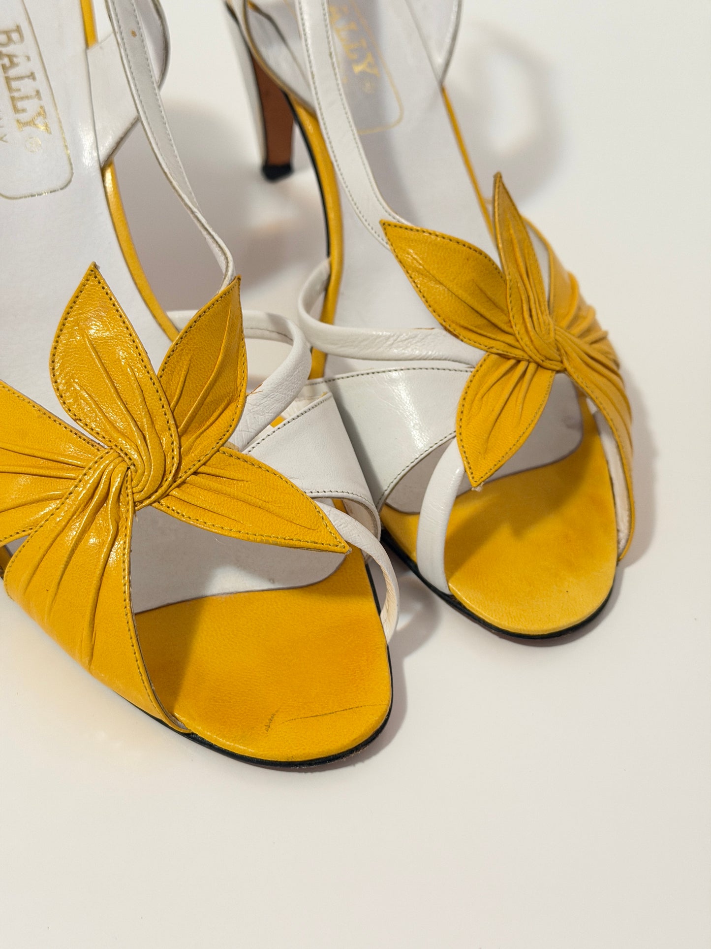 Bally daffodil slingbacks - size 8.5